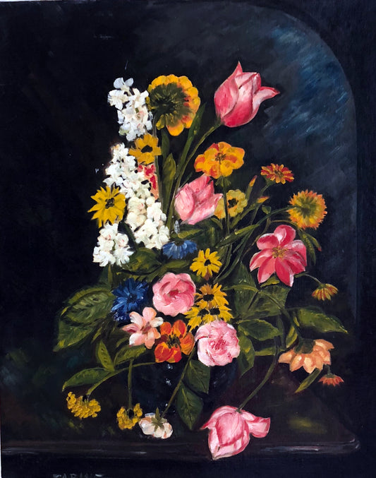 Alice Rieder Wilkerson — Floral Still Life in an Archway