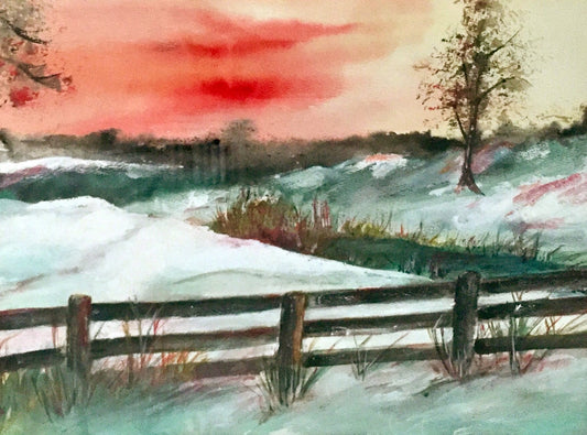 Alice Rieder Wilkerson — Winter Sunrise